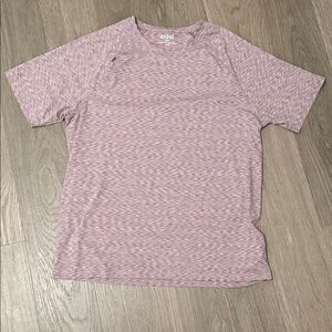 RHONE Men's Heathered Light Purple Reign Performance Tee